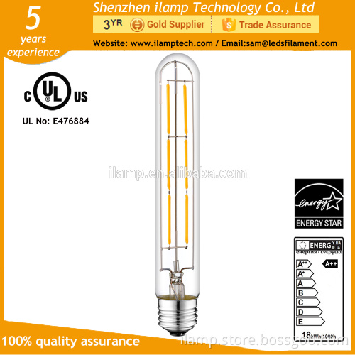 ilamptech Green LED Light E27 T30 LED Filament 6W Bulbs Smart LED Lighting